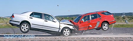 Car-to-car crash
